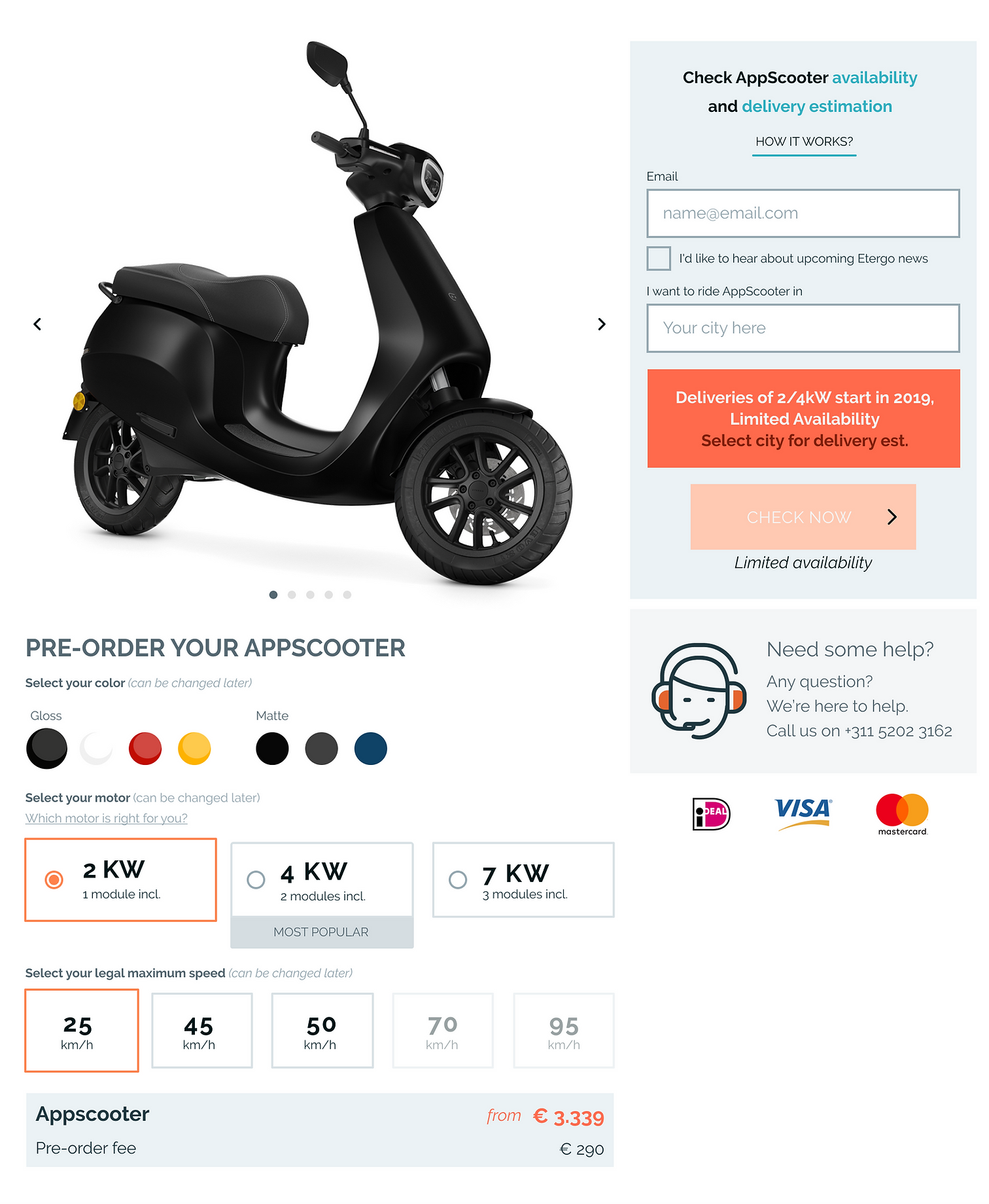 Original marketing configurator