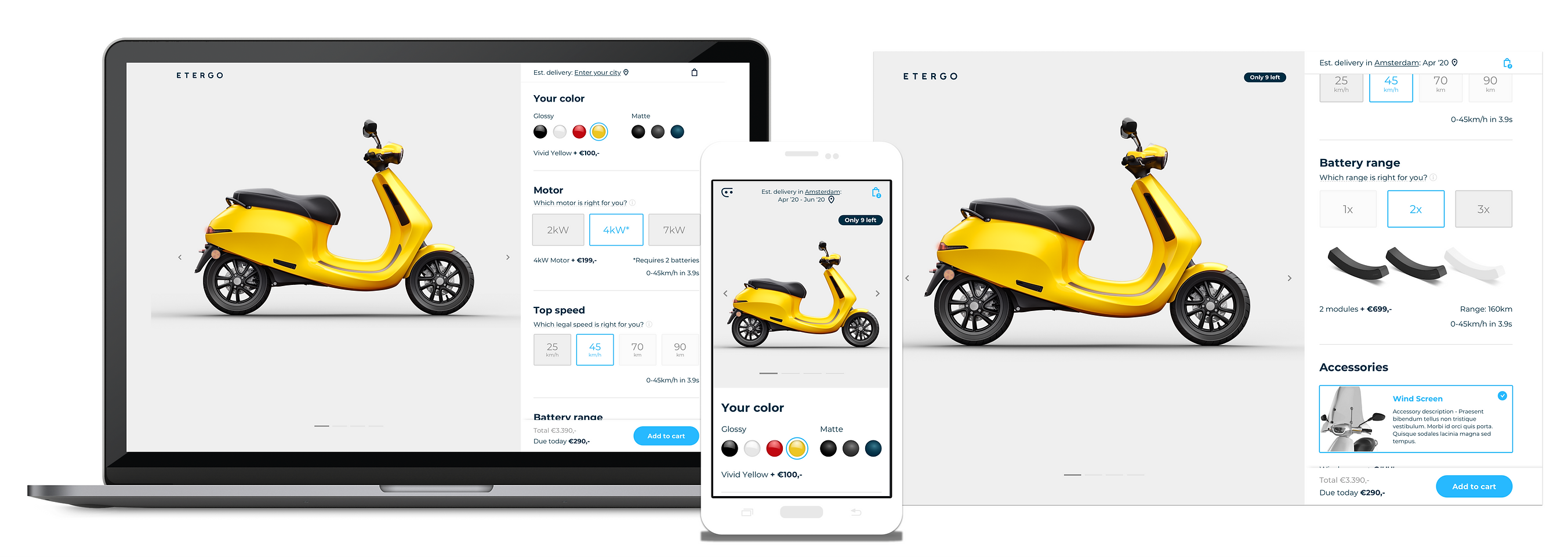 Etergo Configurator