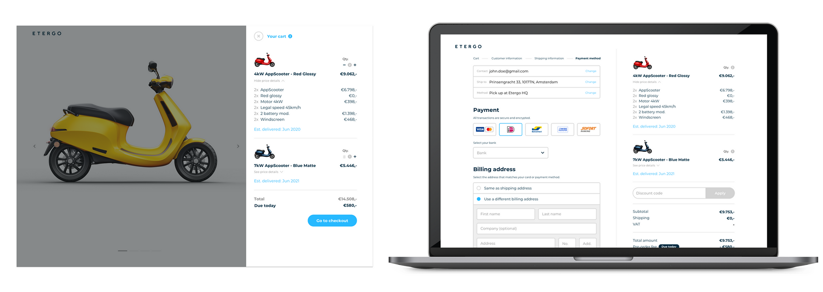Rebranded configurator UI