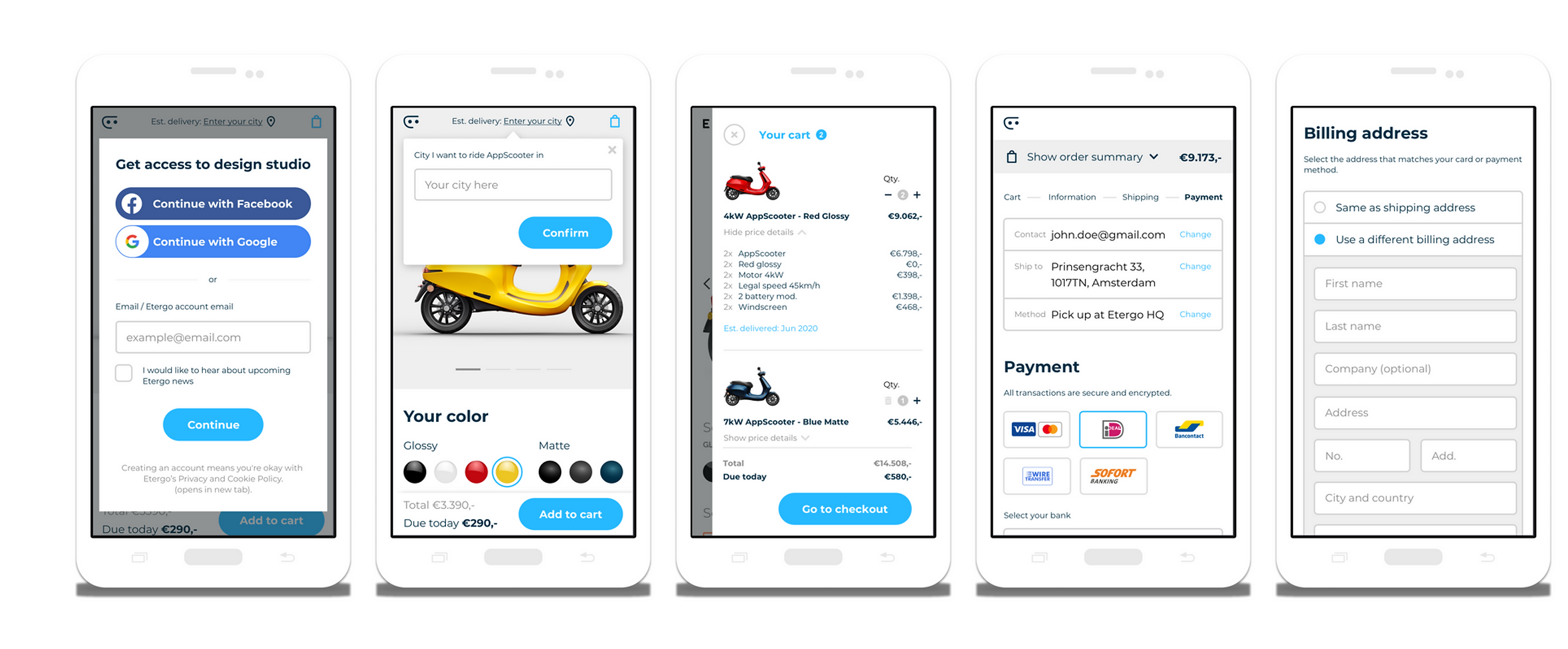 Mobile configurator